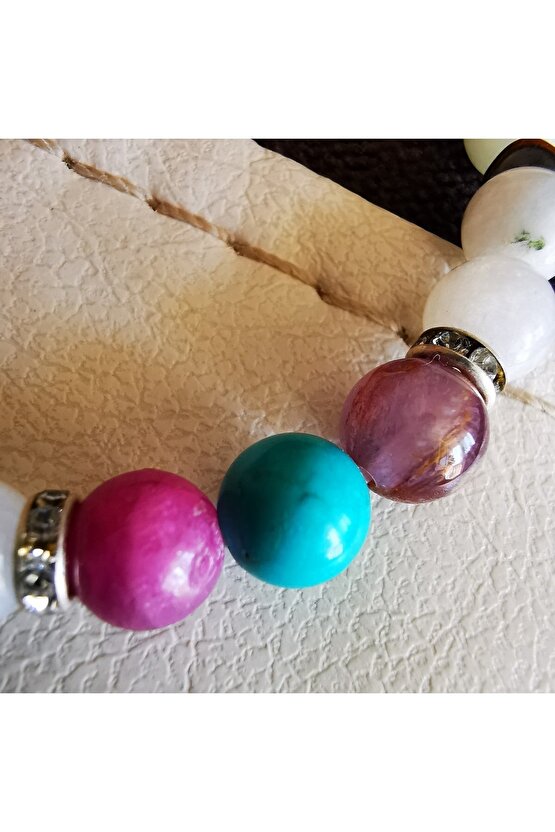 Kova Burcu  Doğaltaş Bilekliği