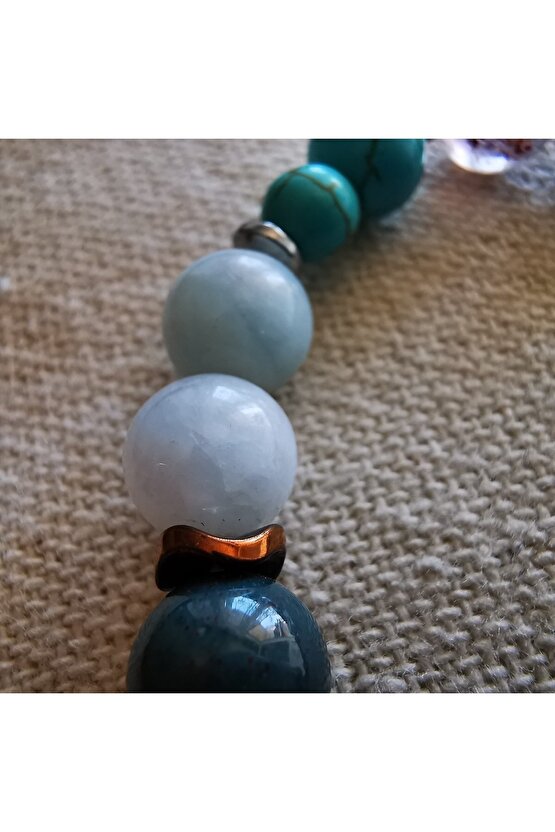 Balık Burcu  Doğaltaş Bilekliği