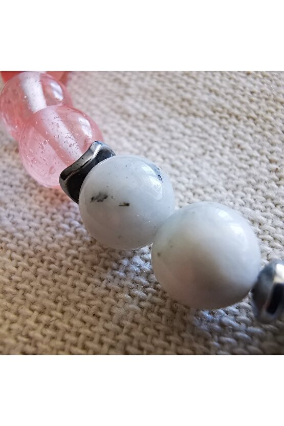 Yengeç Burcu  Doğaltaş Bilekliği