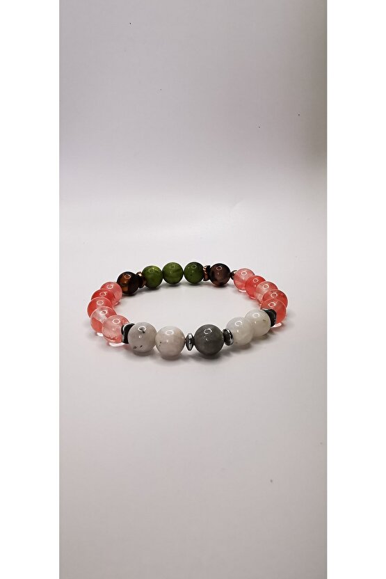 Yengeç Burcu  Doğaltaş Bilekliği