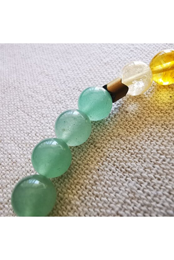 Aslan Burcu  Doğaltaş Bilekliği