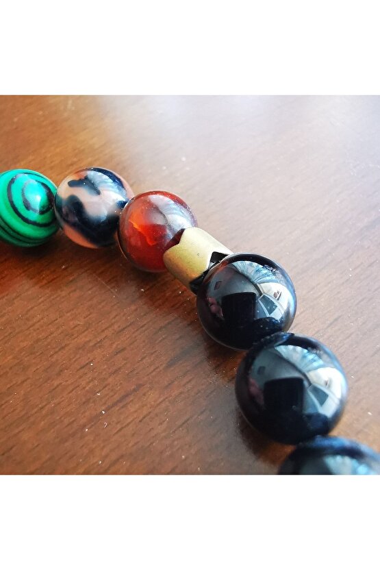 Oğlak Burcu  Doğaltaş Bilekliği