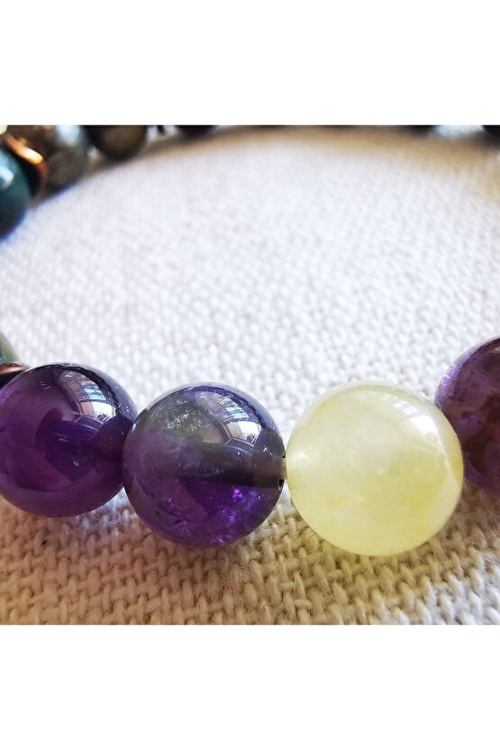 Koç Burcu  Doğaltaş Bilekliği