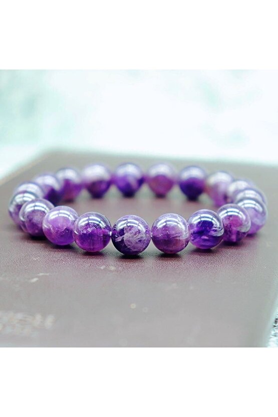 Ametist Doğaltaş Bilekliği