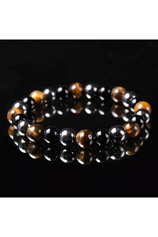 Güç Enerji Ve Başarı Doğaltaş Bilekliği