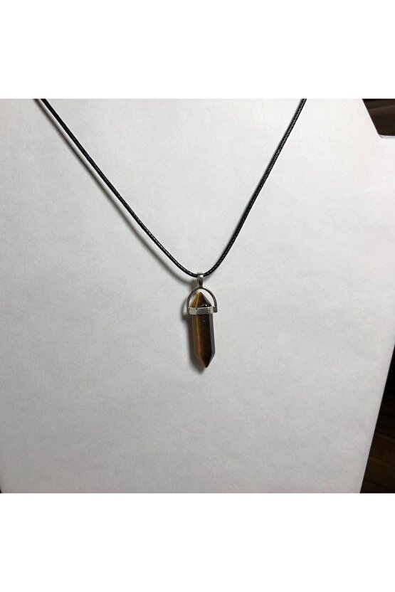 Çivi Kaplangözü Doğal Taş Kolye