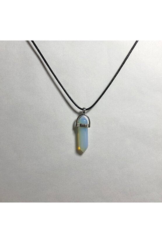 Çivi Aytaşı Doğal Taş Kolye