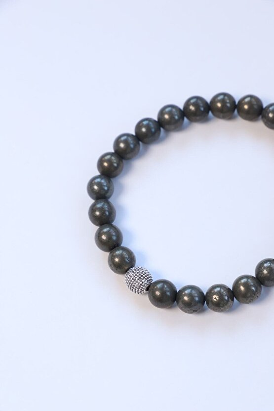 Pirit Taşı Bileklik 8mm
