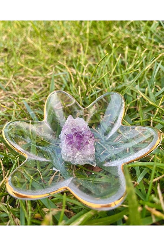 Ham Ametist Dekoratif Doğal Taş Kaya