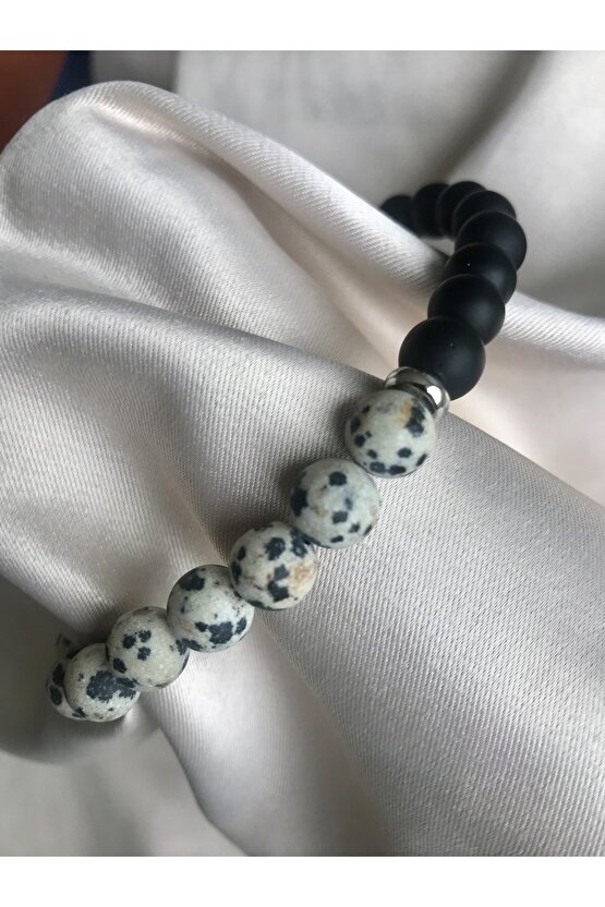 Jasper Oniks Erkek Bileklik