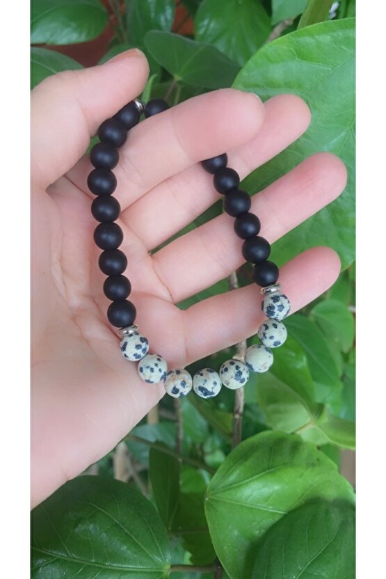 Jasper Oniks Erkek Bileklik