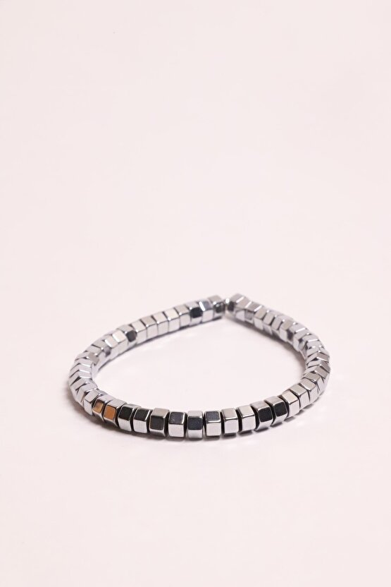 Hematit Doğal Taşlı Bileklik