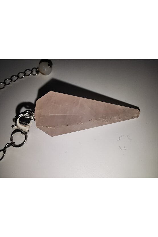 Pandül (sarkaç) Pembe Kuvars Sarkaç