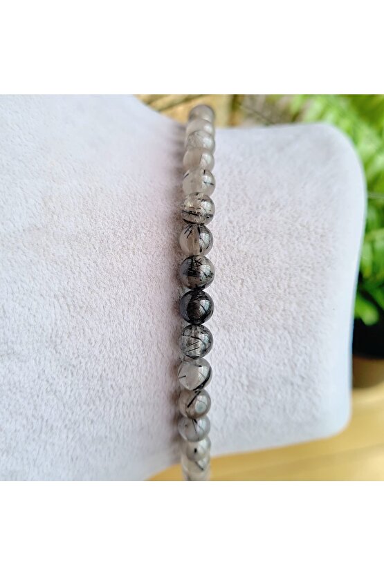 Rutil Kuvars - Rutilli Kuvars Doğal Taş Bileklik (el Yapımı Tasarım Ürünler)