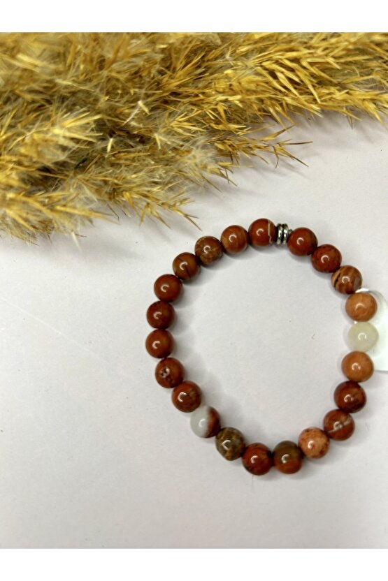 Jasper Taşı Bileklik -%100 Orijinal Ve Sertifikalı