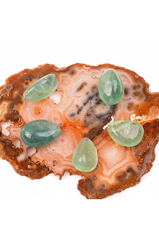 Küçük Boy Yeşil Florit Taşı Kütle