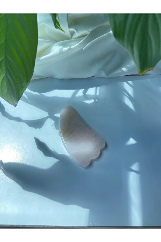 Pembe Kuvars Gua Sha