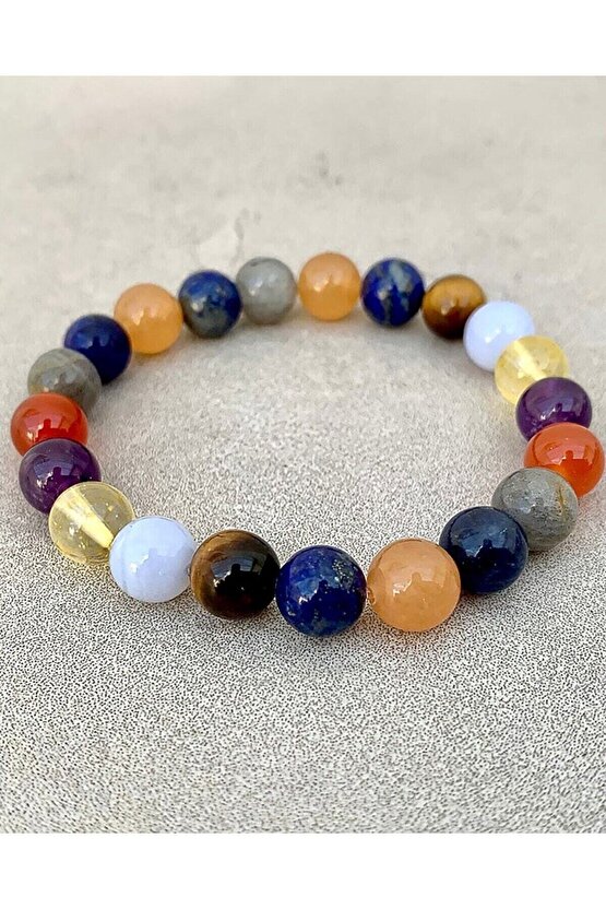 Doğal Taş Bileklik 8 mm YARATICILIK