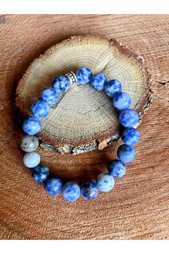 Mavi Kuars Doğaltaş Bileklik