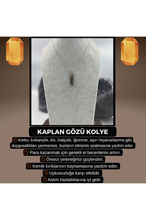 KAPLANGÖZÜ KURŞUN KOLYE