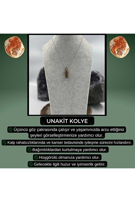 UNAKİT KURŞUN KOLYE