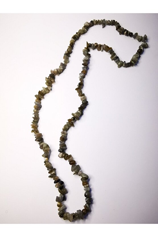 Labradorit kırıktaş doğaltaş dizi kolye