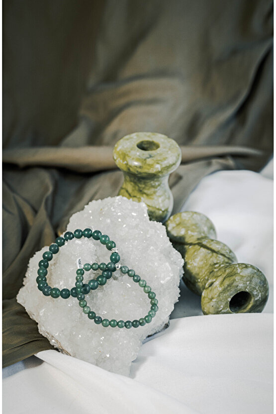 Aventurin Doğaltaş Bileklik