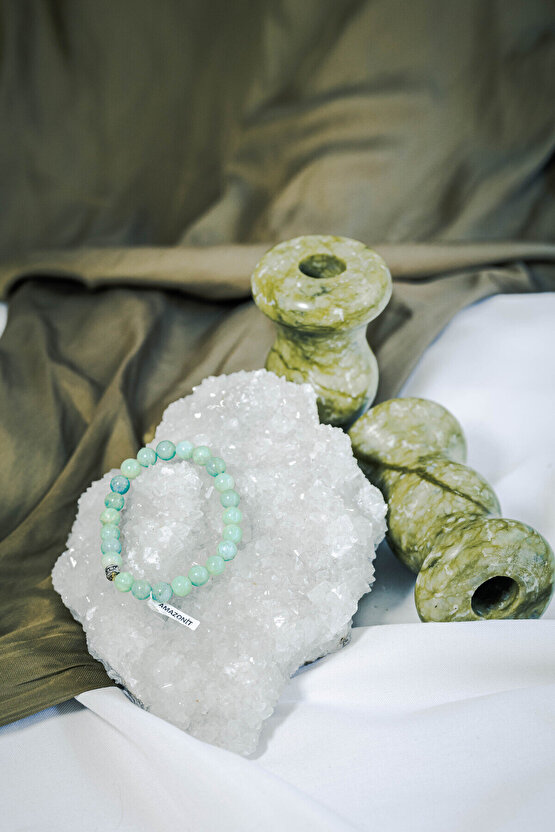 amazonit doğaltaş bileklik