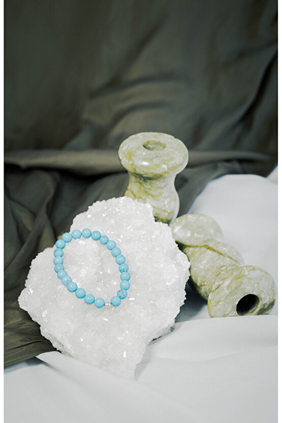 turkuaz(Firuze taşı) doğaltaş bileklik