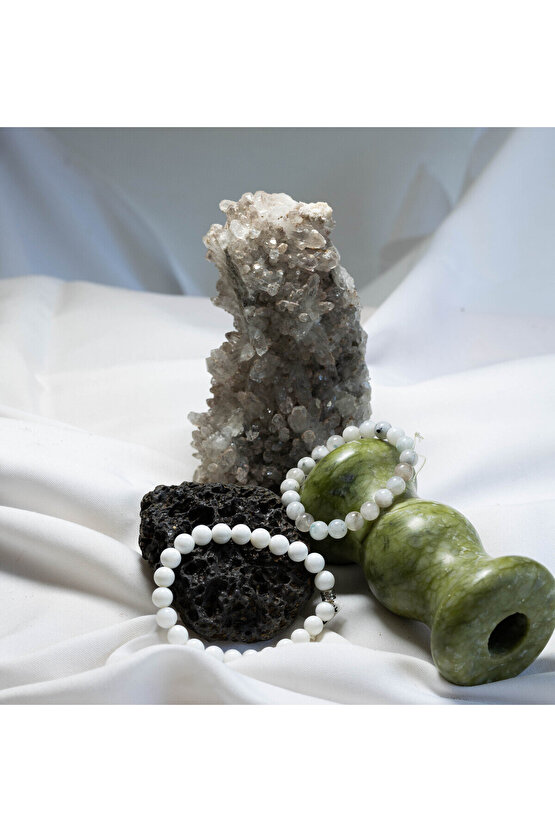 sedef taşı doğaltaş bileklik