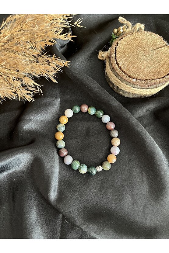 Hint Akik Doğal Taş Bileklik