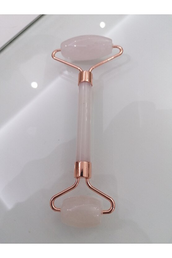 Kristal Kuvars Doğal Taş Masaj Taşı - Face Roller