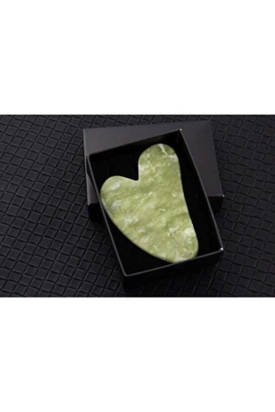 Sertifikalı Yeşim Gua Sha Masaj Taşı