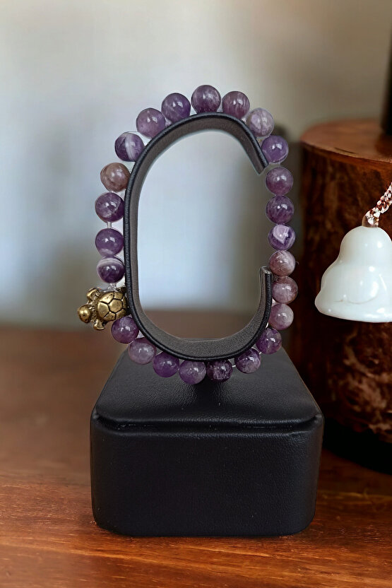 Ametist Bileklik Doğal Taşlar Erkek Bileklik Kadın Bileklik Hematit Taşı Doğal Taşlar