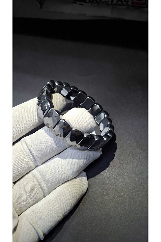 Terahertz Rolex 8 X 14 Mm Özel Kesim Doğal Taş Bileklik