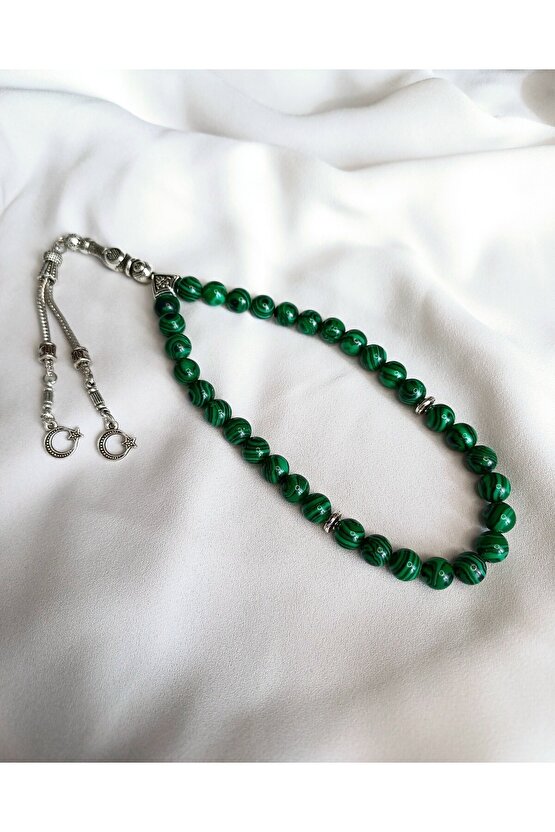 MALAKİT DOĞAL TAŞ TESPİH