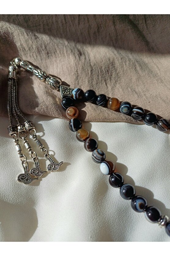 GÖZ AKİK DOĞAL TAŞ TESPİH