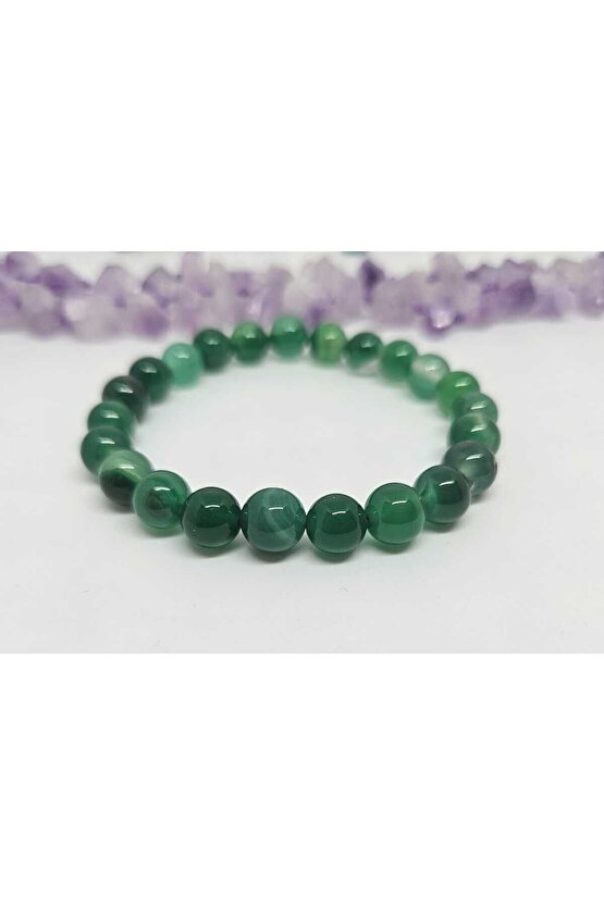 Yeşil  Akik Bileklik