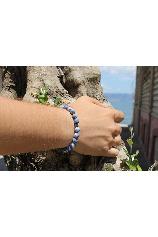 Sodalit Doğaltaş Bileklik
