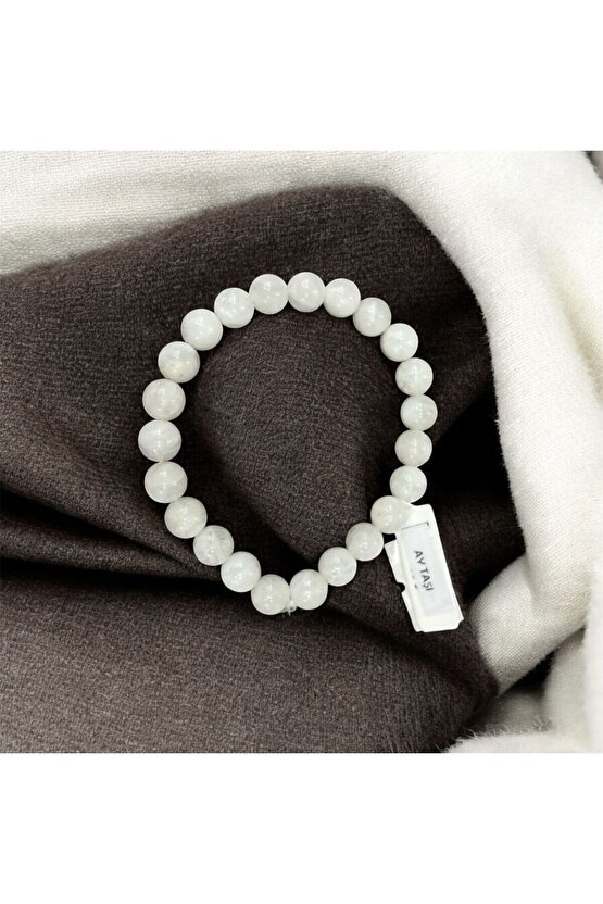 AuraStone Aytaşı 8mm Doğaltaş Bileklik