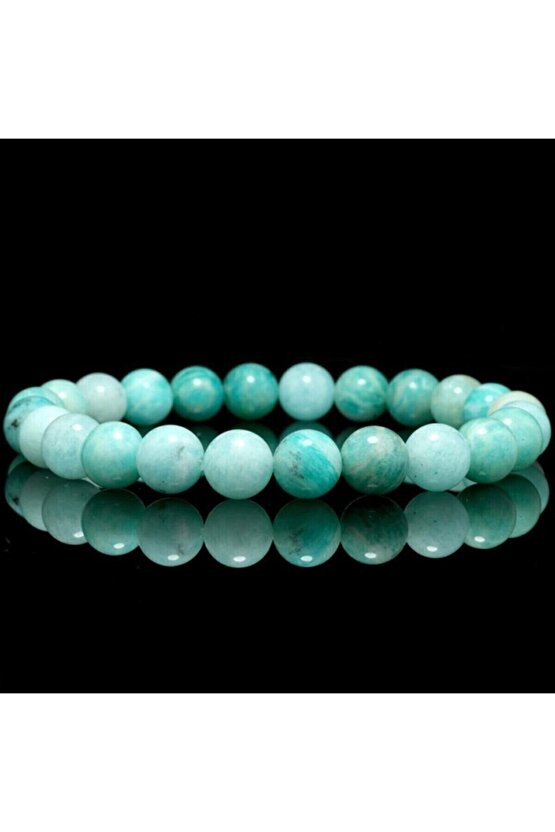 Amazonit Bileklik 8 Mm