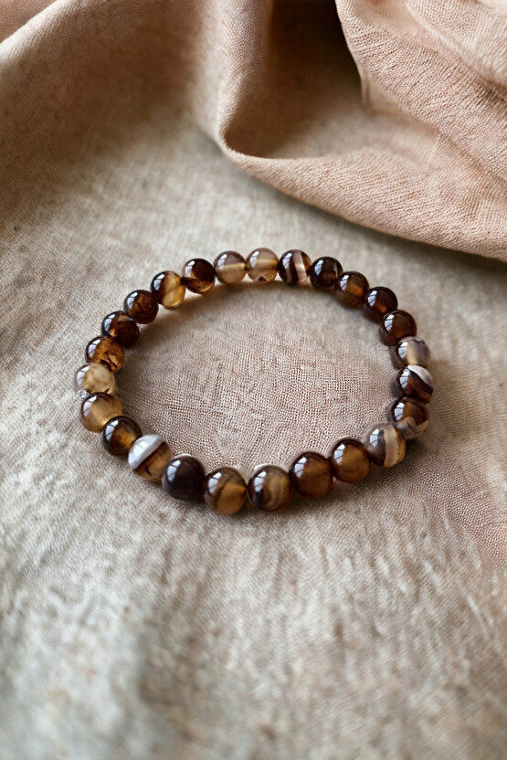 Dumanlı kuvars Taşı Bileklik  Doğal Taş Bileklik Doğal Taşlar Orijinal Hamile Bileklik Taşı