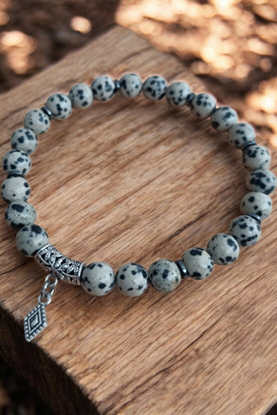 Bıldırcın Bileklik Orijinal Doğal Taş Kaliteli Gerçek Hakiki Taş Bileklik 8 mm Taş