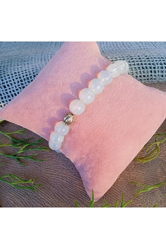 Doğaltaş Bileklik, Opalit Taşı, 8mm