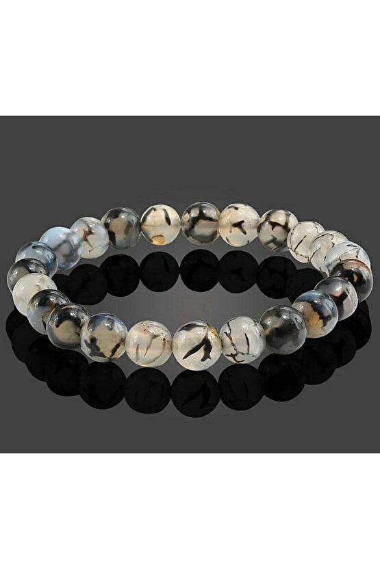 Doğaltaş Yengeç Akik Bileklik