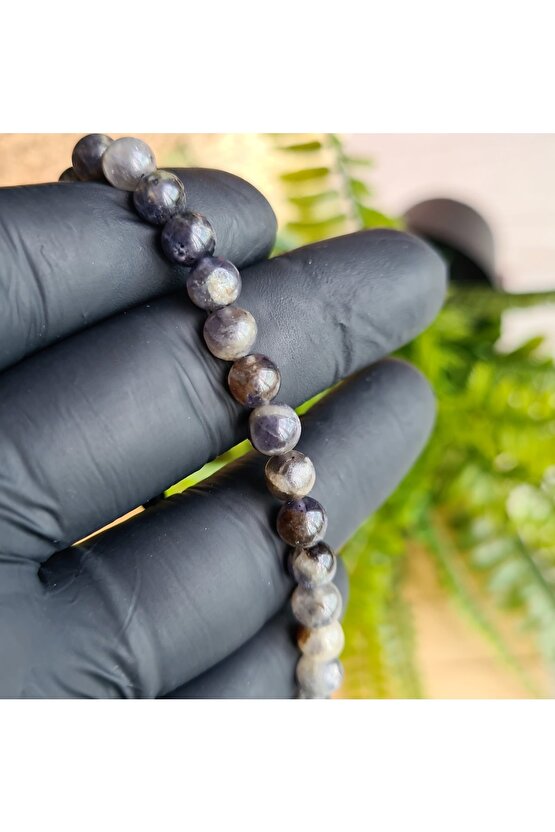 Iyolit Doğal Taş Bileklik (EL YAPIMI TASARIM ÜRÜNLER)