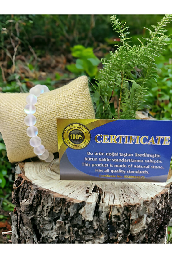 TERMAL QUARTSZ DOĞAL TAŞ BİLEKLİK