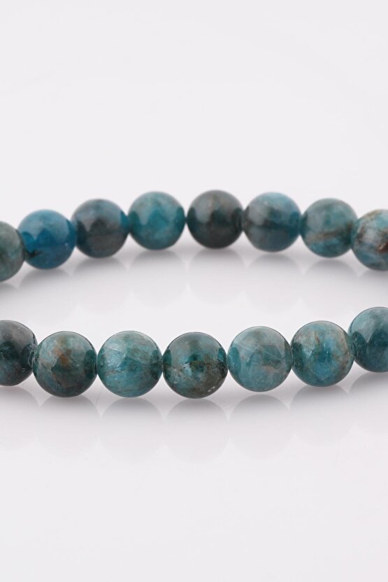 Apatit Doğal Taşı Bileklik - 8 mm