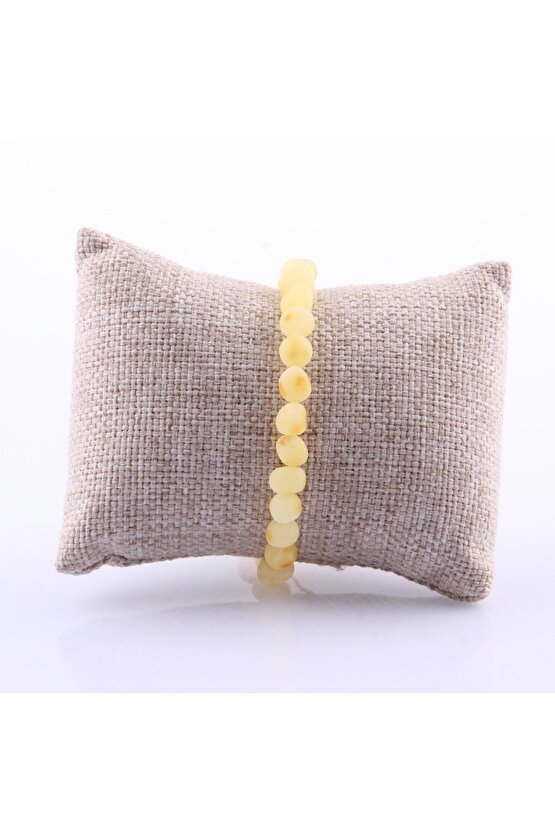 Naturel Kesim Kehribar Bileklik