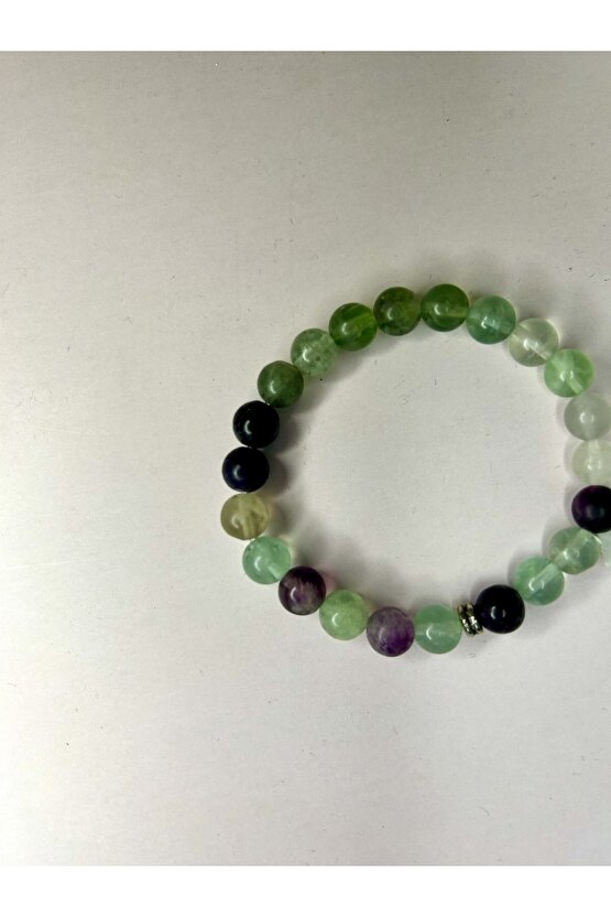 Florit Taşı Bileklik-%100 Orijinal Ve Sertifikalı